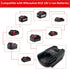 DM18AR Battery Adapter Convert for Milwaukee 18V M18 Batteries to for Ridgid AEG Cordless Tools, Also for Dewalt 20V Li-ion Max XR Battery to Ridg...