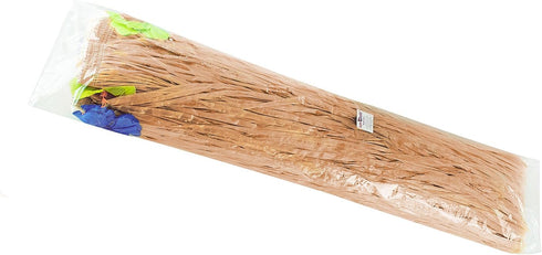 Luau Grass Table Skirt Natural Hawaiian Table Skirt Tropical Party Decorations 9 Feet x 29.5 Inch (Brown)...