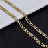 Gold Anklet Bracelets for Women Men 14K White Gold Plated Cuban Link Herringbone Paperclip Figaro Chain Ankle Bracelets for Women...