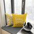 YCOLL Pillow Covers 18x18 Set of 4, Modern Sofa Throw Pillow Cover, Decorative Home Outdoor Linen Fabric Geometric Pillow Case for Couch Bed Car, ...