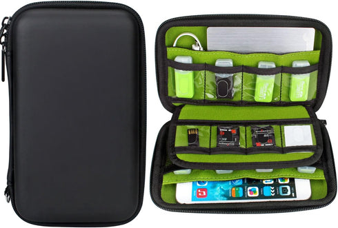 Aprince Digital Gadget Case Waterproof Memory Card Case,Designed for External Hard Drive,USB Flash Drives,Power Banks - Best for Traveling......