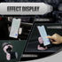1 PC Bling Car Cell Phone Holder, 360° Adjustable Rhinestone Windshield Air Outlet Dashboard Multi-Function Holder, Strong Suction Cup Navigation ...