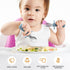 4 Pcs Toddler Utensils Forks and spoons set, Stainless Steel Childrens Silverware for Safe flatware Metal Kids Cutlery set with Round Handle, BPA ...