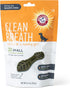 Arm & Hammer for Pets Clean Breath from The Inside Dental Treats for Dogs, Size Small | Mint Flavor Fresh Breath Treats with Parsley, Clove and Yu...