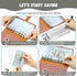 2 in 1 Money Saving Binder, A6 Budget Binder with Upgraded 24 Money Saving Trackers to Save $5050, 500, 1000, 10000 etc...
