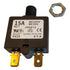 E-T-A Circuit Protection and Control 1658-G21-01-P10-15A, Circuit Breaker; Therm; Push; Cur-Rtg 15A; Flange; 1 Pole; Vol-Rtg 240/28VAC/VDC...