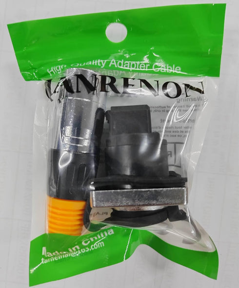 QIANRENON RJ45 Waterproof Network Connector CAT6 RJ45 Panel Mount Outdoor Waterproof Adapter RJ45 Industrial Network Coupler Assembly,Waterproof I...