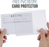 Modern Recipe Cards (Set of 60) - 4x6” Double Sided Premium Thick Card Stock w/Bonus Measuring Chart and PVC Card Protector (4 x 6 inches)...