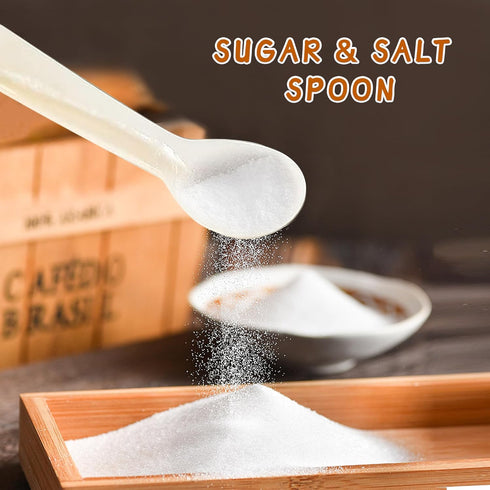 Caviar Spoons Shell Spoon, Hand Craft Mother ofPearl Caviar Spoons with Storage Box, Tiny Spoon WRound Handle for Caviar, Egg, lce Cream, Coffee,R...