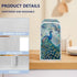 Peacock Can Opener Cover for Kitchen Appliance Dust Cover Boho Electric Can Opener Dust Cover Home Decor Electric Can Opener Cover...