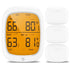Indoor Outdoor Thermometer Wireless, Display Digital Thermometer, Humidity Meter Thermometer, Temperature Hygrometer Monitor with 330ft Range 3 Ch...