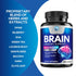 Brain Supplements for Memory and Focus, Nootropic Support for Concentration, Clarity, Energy, Brain Health with Bacopa, Cognitive Vitamins, Phosph...