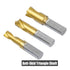 Yakamoz 3Pcs Spot Weld Drill Bit Set CO Cobalt Spot Weld Cutter Titanium Coated Spot Welding Drill Bits Spotweld Removal Tool 1/4-inch, 5/16-inch ...