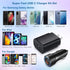 Super Fast Charger Type C,Bangfun 25W USB C Wall/Car Charger Adapter for Samsung Galaxy S24/S23/S22 Ultra/S21/S20 fe/S10,Note 20/10,A13/A53/A54/A7...