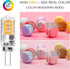 G4 LED Bulb Warm White 3W Equivalent to 20W 30W Halogen Bulbs, 360° Beam Angle AC/DC 12V G4 Bi-Pin LED Light Lamp, Not Dimmable, No Flicker, 10 Pa...