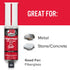 J-B Weld High Heat Epoxy Syringe, Dark Grey...