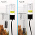 Aquarium Filter, Fish Tank Filter 4W 93GPH Hang On Back Aquarium Filter for 2-8 Gallon, Remove Oil Stains/Quiet/Adjustable Water Flow for Freshwat...
