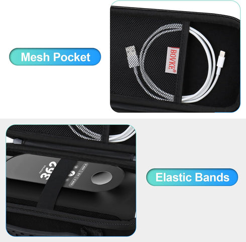 BOVKE Carrying Case Compatible with Blue Tees Golf Player+ GPS Speaker with Touch Screen Display, Portable Golf GPS Speaker Holder with Extra Spac...