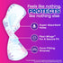 Always Radiant Feminine Pads for Women, Flexfoam Pads with Wings, Size 2, Heavy Absorbency, Lightly Scented, 78 Count (3 Packs of 26)...