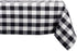 DII Buffalo Check Collection, Classic Farmhouse Tablecloth, Tablecloth, 60x84, Black & White...