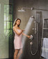 A725ORB Round Drop Ell Handheld Shower Wall Connector, Oil-Rubbed Bronze...