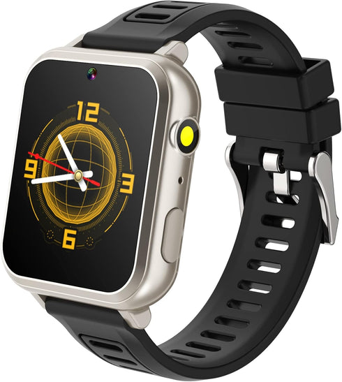 Kids Smart Watch for Boys Girls 6-12 with Pedometer Audio Book Camera Music Player Present Birthday Christmas (Silver Frame Black)…...