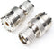 Mini UHF Male to UHF Female Connector Pl259 Coax Adapters UHF to Mini uhf Coaxial Adapter SO239 RF Adapter 2Packs...
