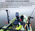 Kayak Track, Kayak Low Profile Track, Kayak Rail, Kayak Accessories Mount Track, Kayak Gear Track for Fishing Rod Holder, Fish Fider, Cup Holder, ...