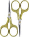 Mini Scissors Stainless Blade Metal Handle 2 Pack Office School Classroom Student Teacher Crafting Fabric Sewing Gift Wrapping All Purpose...
