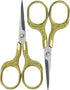 Mini Scissors Stainless Blade Metal Handle 2 Pack Office School Classroom Student Teacher Crafting Fabric Sewing Gift Wrapping All Purpose...
