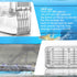 Fish Breeding Box Aquarium Fish Tank Hatchery Incubator Breeder Box Fish Breeding Tanks Acrylic White Breeder Isolation Divider Hatching Boxes wit...