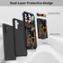 Galaxy A14 5G Phone Case for Samsung A14 5G Wallet Case with Credit Card Holder & Kickstand Dual Layer Hard PC Soft TPU Case for Samsung Galaxy A1...