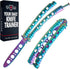 Grand Way Butterfly Trainer – Balisong Trainer – Practice Butterfly – Balisong Butterfly Knives NOT Real NOT Sharp Blade – Dull Trick Butterfly – ...