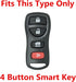 Rpkey Silicone Keyless Entry Remote Control Key Fob Cover Case protector Replacement Fit For FX35 FX45 G35 I35 Q45 QX56 350Z Altima Armada Maxima ...