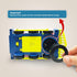 Music Train Toy with LED Light up for Kids - Colorful Moving Transparent Gears for Toddlers -Tummy Time Crawling Baby Toys -Ideal Gift for Boys Gi...