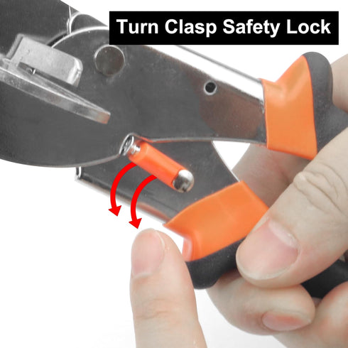 Angle Mitre Shear Cutter - Multifunctional Tool for Angular Cutting of Plastic, PVC, and Molding Trim...