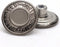 12 Sets No-Sew Permanent Buttons Jean Tack Buttons 20mm (Gun Black)...