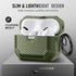 Maxjoy for AirPods 2nd Generation Case Cover with Cleaner Kit Set(10-in-1),Full Body Rugged Hard Shell Protective Case for AirPods Case,Front LED ...