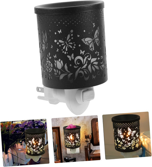 Aroma Oil Burner Fragrance Wax Warmers Small Heater Candle Wax Burner Candles Wax Melting Burner Electric Wax Warmer Candle Wax Warmer Office Diff...