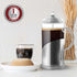OVENTE 20 Ounce French Press Coffee Maker and Tea Infuser with 4 Level Stainless Steel Filter System, Borosilicate Heat Resistant Glass Carafe wit...
