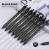 Black Pens Bulk, Ball Point Pens Black Smooth Writing Pens No Smear, Black Pens Ballpoint Pens Black Ink Pens Medium Point, Retractable Click Pens...