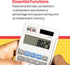 School Smart 8-Digit LCD Dual Power Pocket Calculator, 2-7/8 x 3/8 x 4-5/8 Inches...