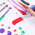 20 Pcs Paint Brushes for Kids, Big Washable Chubby Toddler Paint Brushes Kids Paint Brushes Easy to Clean & Grip Round Flat Preschool Paint Brushe...