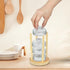 Artcome Glass Weights Organizer - Space Saving Compact Design - Fermentation Weights Holder - Efficient Organization of Kitchen Cabinets & Counter...