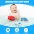 Bath Toys for Toddlers 1-3 - Toy Car Mold Free Baby Bath Toys for Infants 6-12 Months No Hole Bath Toys for Babies Toddlers Bathtub Toys Pool Toys...