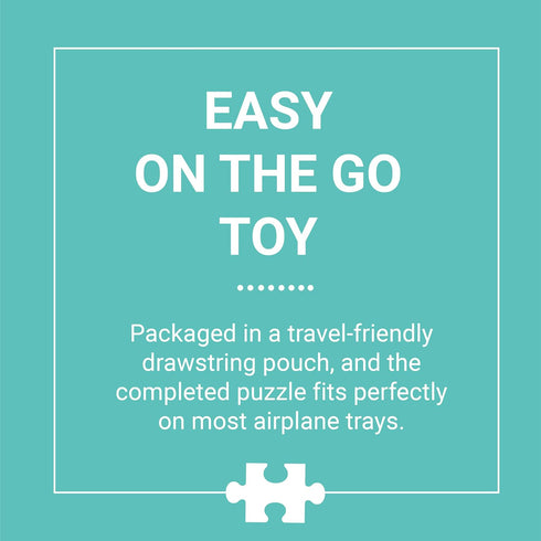 Mudpuppy Map of The U.S.A. to Go Puzzle, 36 Pieces, Ages 3+, Convenient Travel-Friendly Bag, Made with Safe, Non-Toxic Materials...