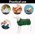 Geyecete Dog Drying Coat -Dry Fast Dog Bag - Dog Bathrobe Towel - Microfibre Fast Drying Super Absorbent Pet Dog Cat Bath Robe Towel,Luxuriously S...