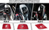 Xotic Tech Gear Shift Knob P Parking Button Cover Trim Compatible with BMW 1 2 3 4 5 7 X3 X5 X6 Series F20 F21 F22 F23 F30 F31 F34 F32 F33 F36 F10...