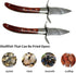 Oyster Shucker, Oyster Shucking Knife for Oyster Clam Pearl Shell Shucking, 2 Set Oyster Shucking Tool Kit, 2 Stainless Steel Oyster Knifes with W...