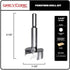 Tools 1-1/2 Inch x 3-1/2 Inch Forstner Drill Bit, High Speed Steel for Woodworking - Hardwood, Softwood and Plywood (1-1/2” Forstner)...